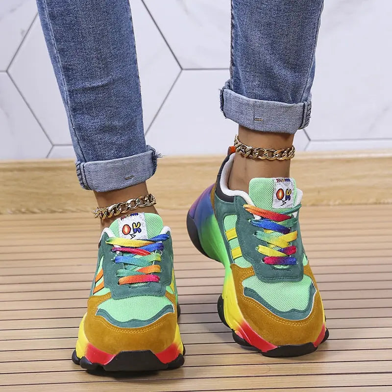 Iris Sneakers | Ortopædiske Sneakers med Gel Hælsål & Bred Tåboks | Komfortabelt Design til Aktiv Livsstil 6