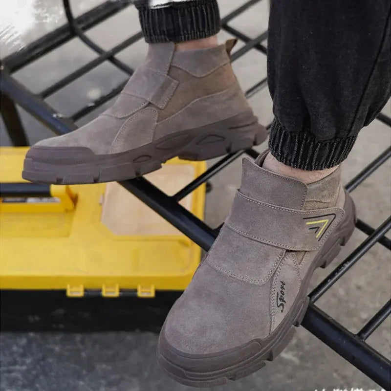 Tobias | Sikkerhedssko til Mænd med Stålkappe og Varmebestandigt Design | Komfortabel Beskyttelse til Arbejde 2