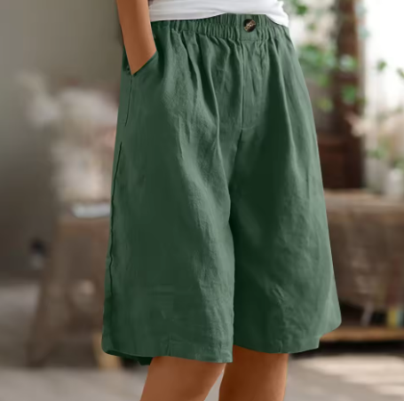 Hør Shorts Dame – Bløde Sommershorts i Lin