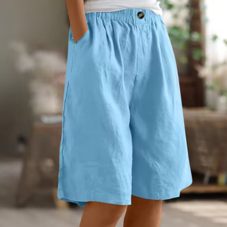Hør Shorts Dame – Bløde Sommershorts i Lin