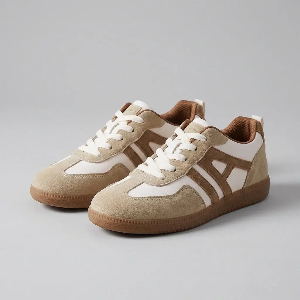 Isla | Ortopædiske Sneakers til Dame med Ergonomisk Støtte | Letvægts Color Block Design til Komfortabel Hverdagsbrug 2