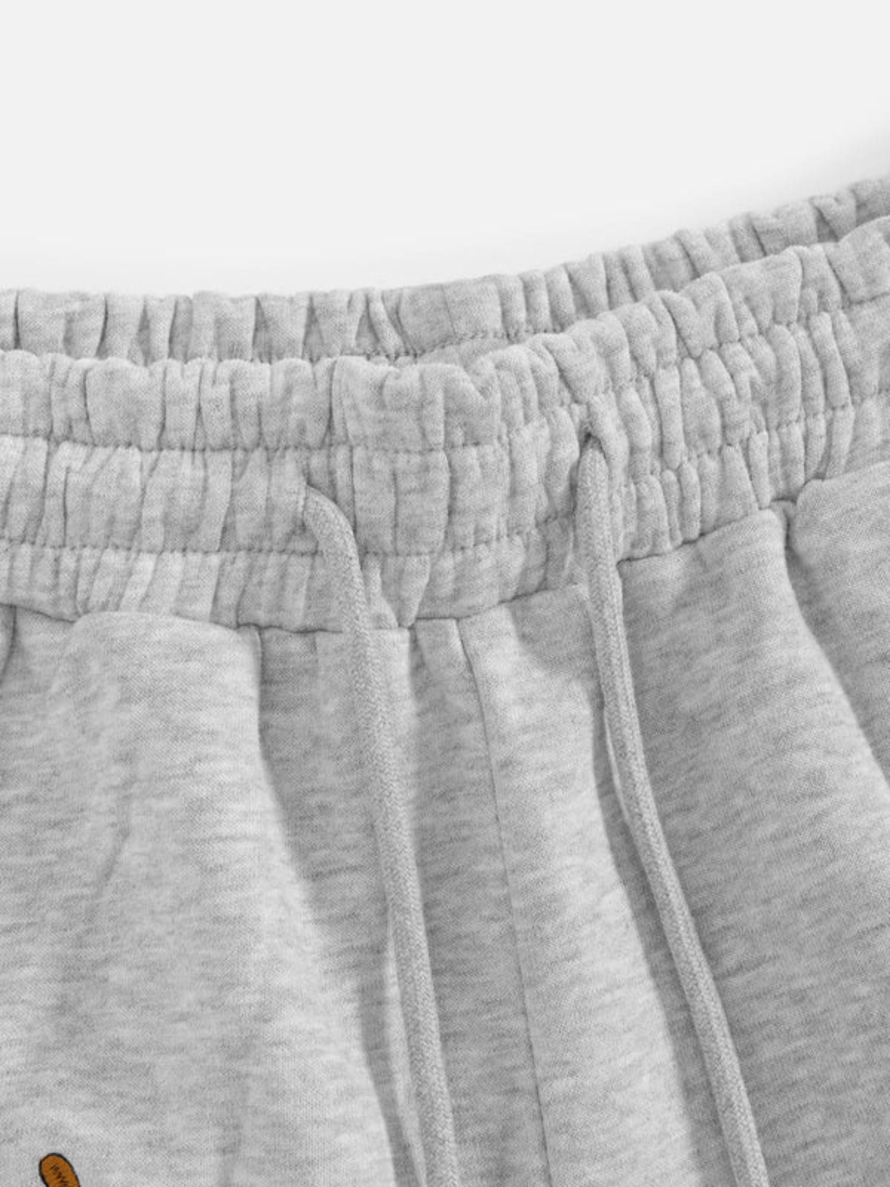 Nora Barrel Sweatpants Dame – Høj Talje med Broderet Hund
