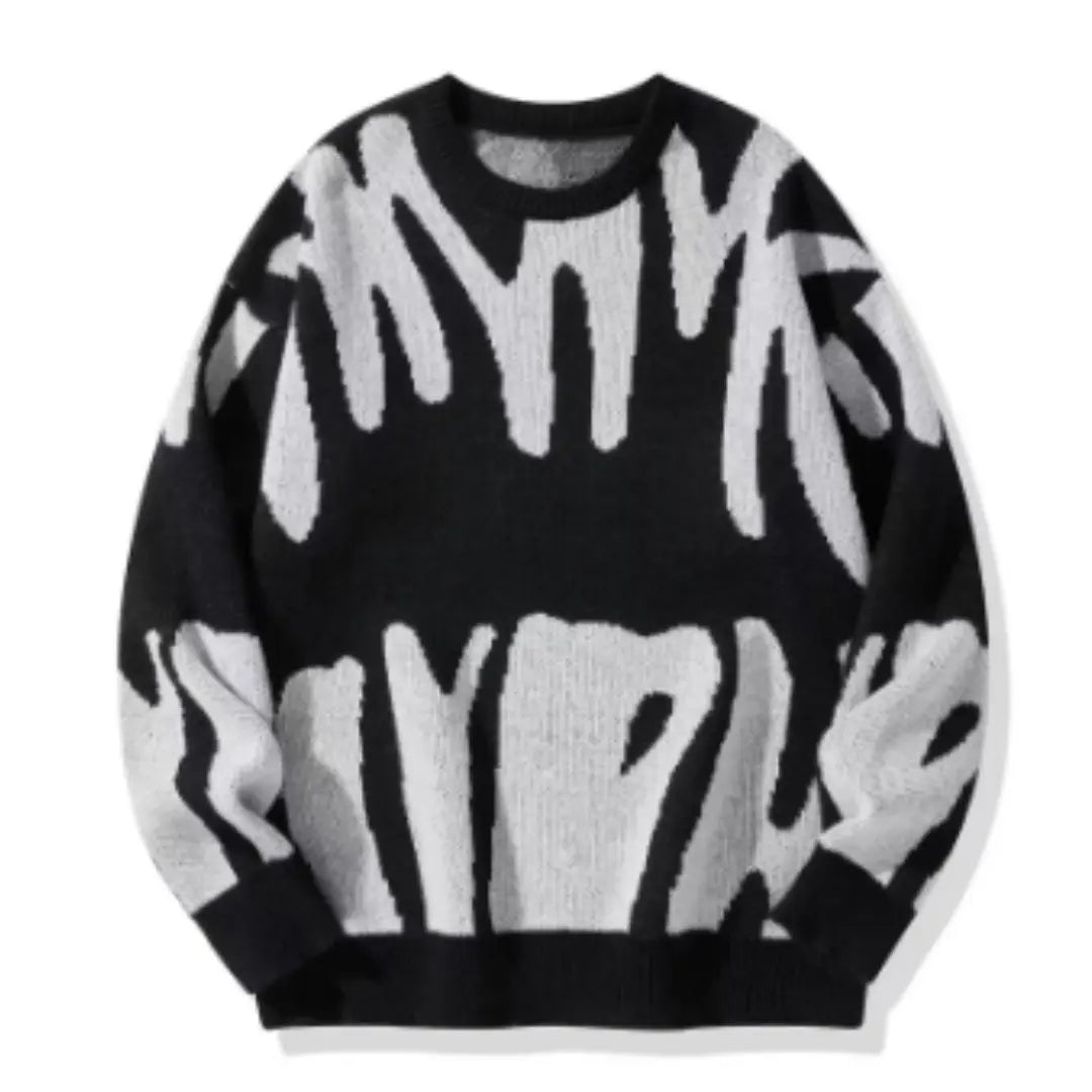 Rasmus | Sweater Herre – Struktureret Strik, Afslappet Pasform & Let Komfort