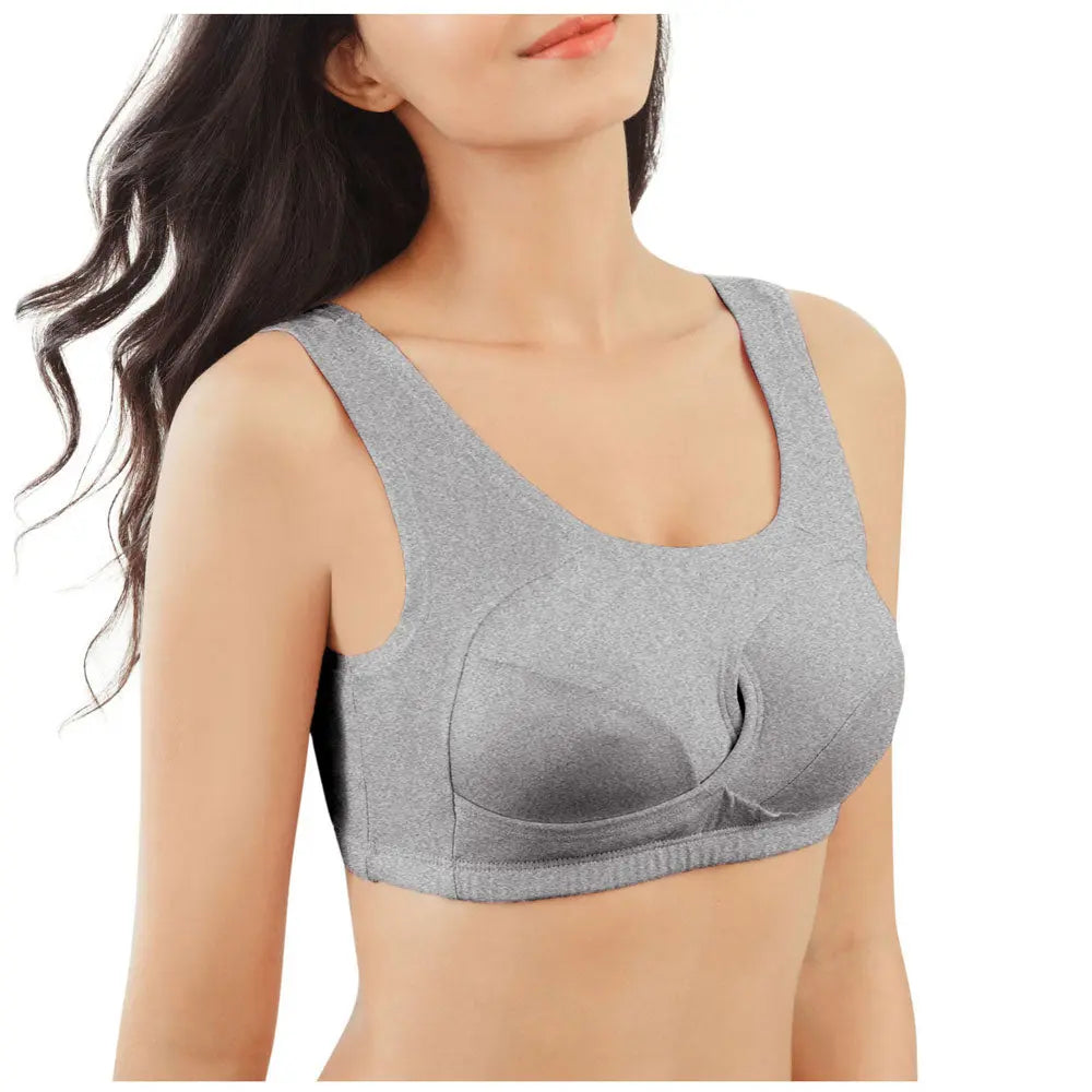 Seamless Sports BH Dame | Åndbar Trænings BH med Medium Støtte | Komfortabel Design til Aktiv Livsstil 13