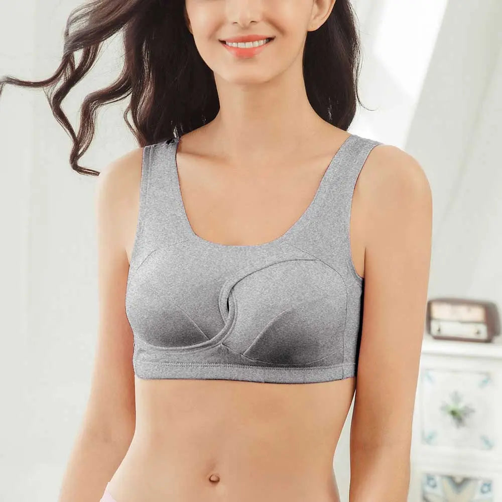 Seamless Sports BH Dame | Åndbar Trænings BH med Medium Støtte | Komfortabel Design til Aktiv Livsstil 4