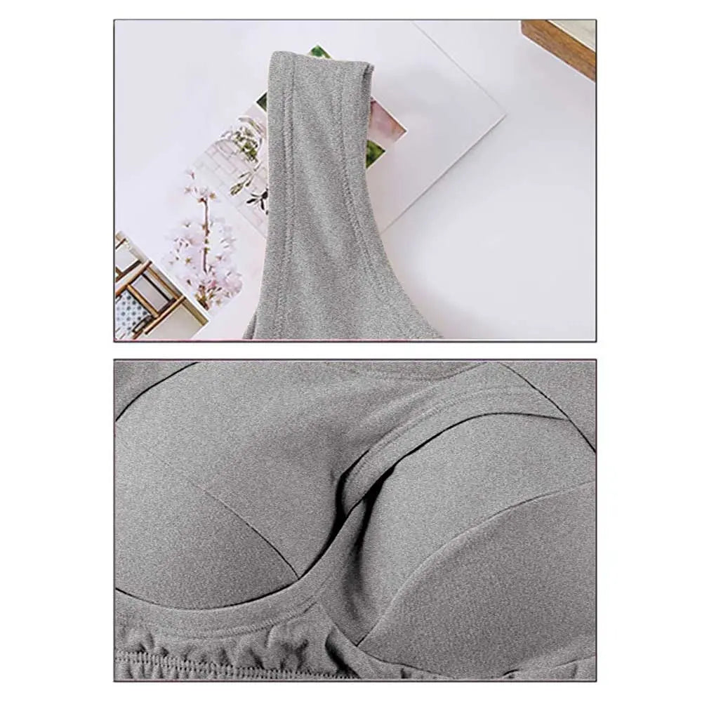 Seamless Sports BH Dame | Åndbar Trænings BH med Medium Støtte | Komfortabel Design til Aktiv Livsstil 15