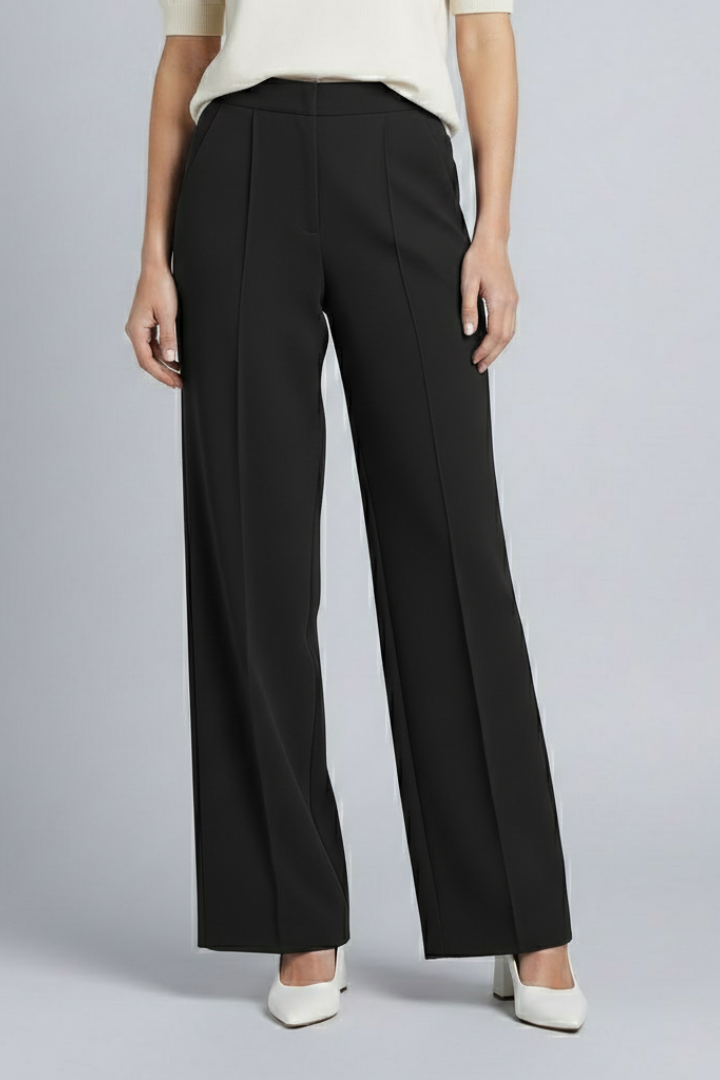 Palazzo Trousers Women Pleated – High-Waist Wide Leg Pants