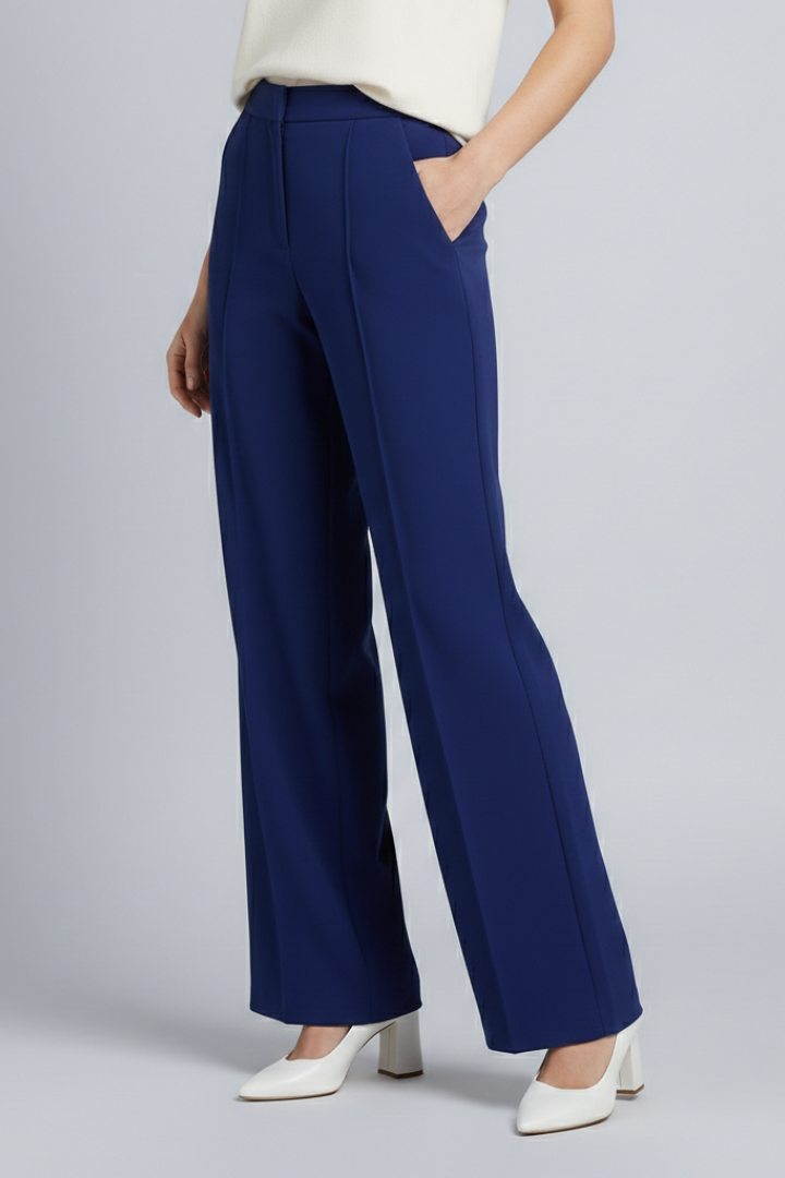 Palazzo Trousers Women Pleated – High-Waist Wide Leg Pants