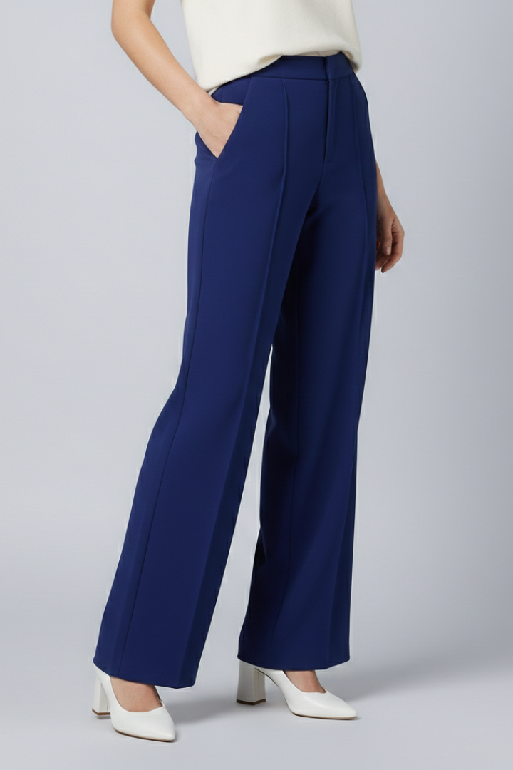 Palazzo Trousers Women Pleated – High-Waist Wide Leg Pants
