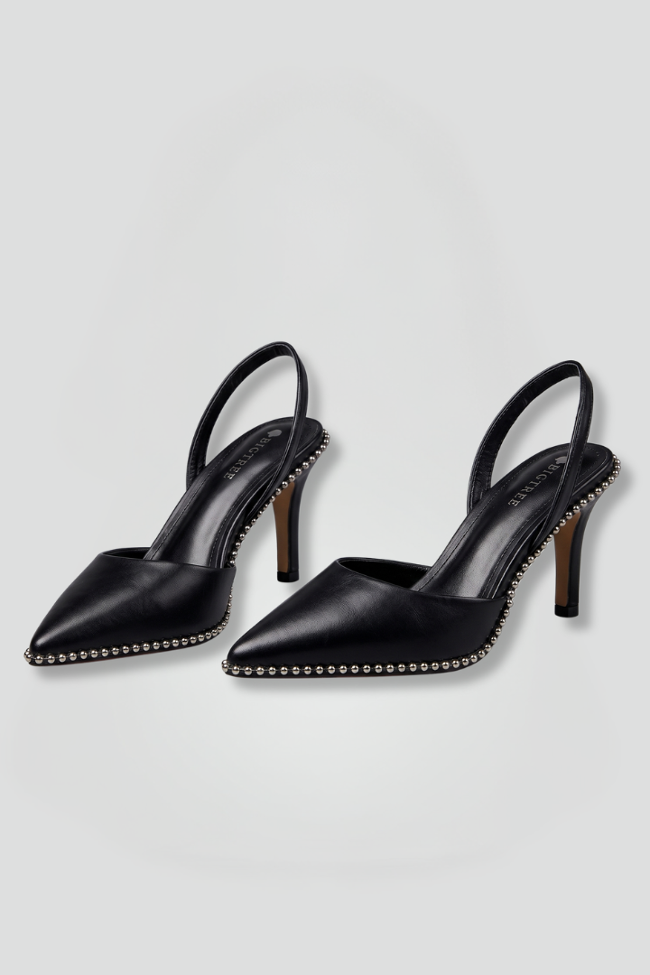Slingback Pumps Dame – Hæle med Slingback-rem til Hele Året