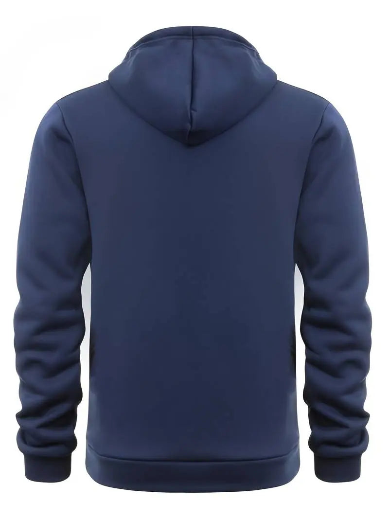 Hættetrøjer Mænd | Løs Pasform Hoodie med Justerbar Hætte | Komfortabel til Hverdagsbrug 11
