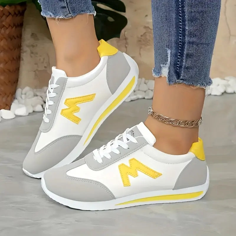 Hanne | Ortopædiske Low-Top Sneakers med Åndbart Mesh | Stødabsorberende Komfort for Aktiv Livsstil 13