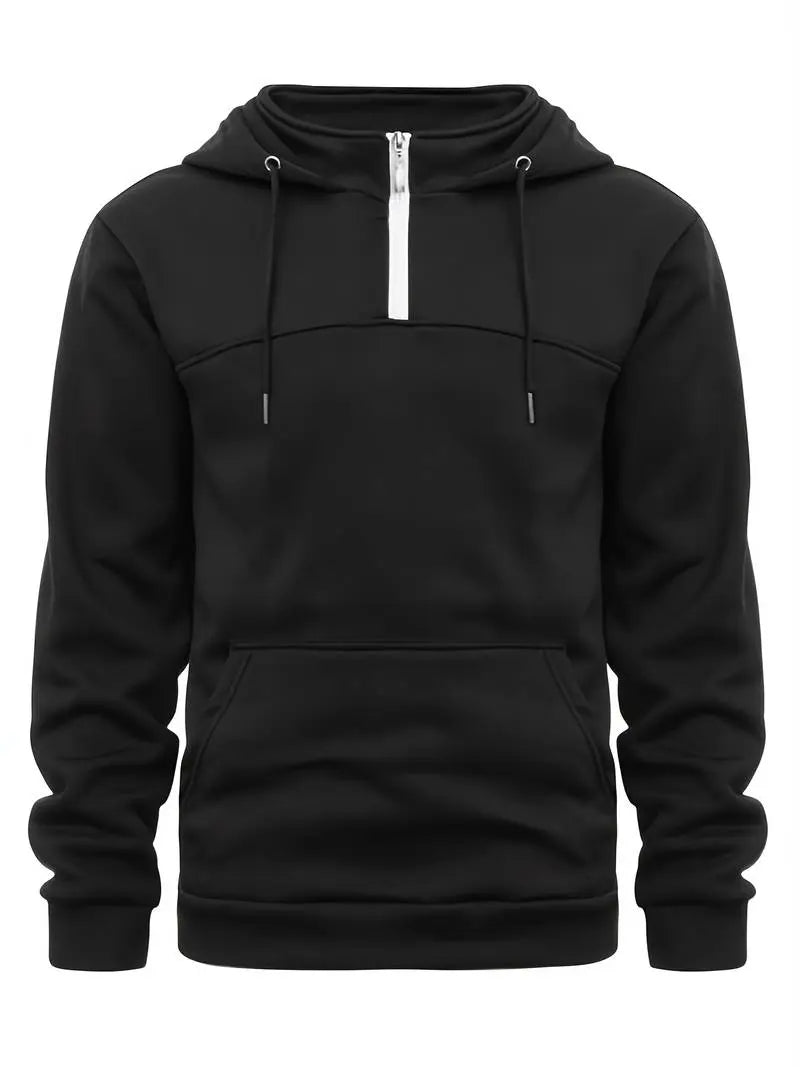 Hættetrøjer Mænd | Løs Pasform Hoodie med Justerbar Hætte | Komfortabel til Hverdagsbrug 18