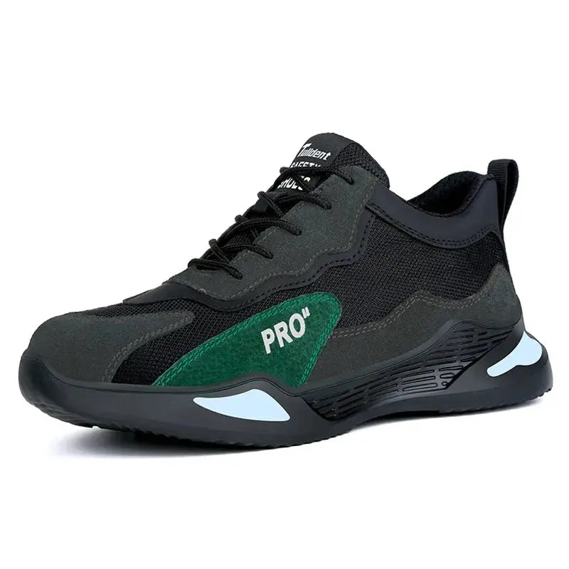 Sikkerhedssko til Mænd | Ståltå & Skridsikker Sål | Komfortable Arbejdssko til Dagligt Brug 1