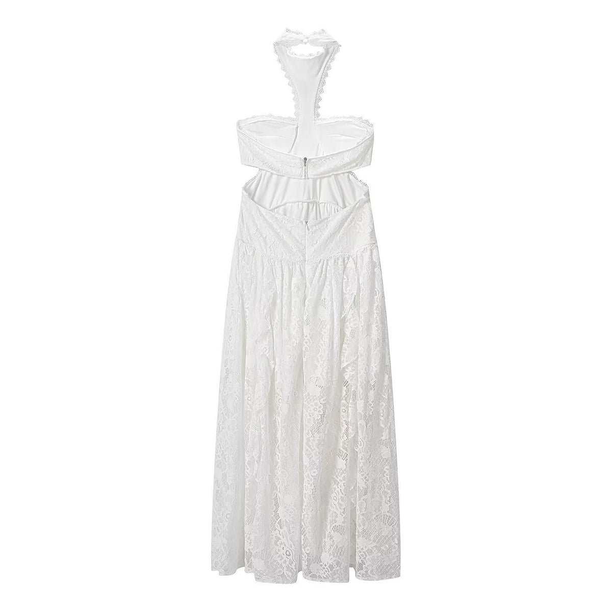 Koronkowa Sukienka Maxi – Elegancka