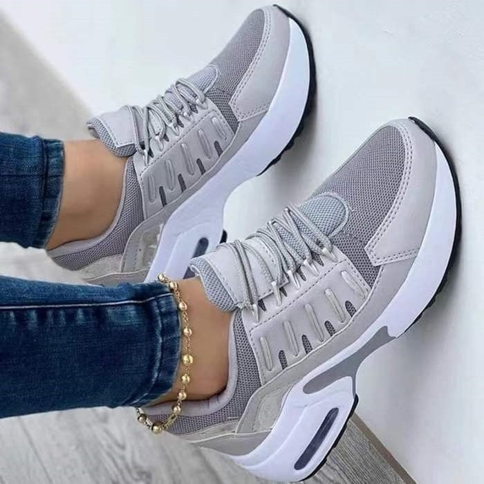 Ortopædiske Sneakers Dame | Luftpude-Sål med Buestøtte | Skridsikker og Let til Hverdag 1