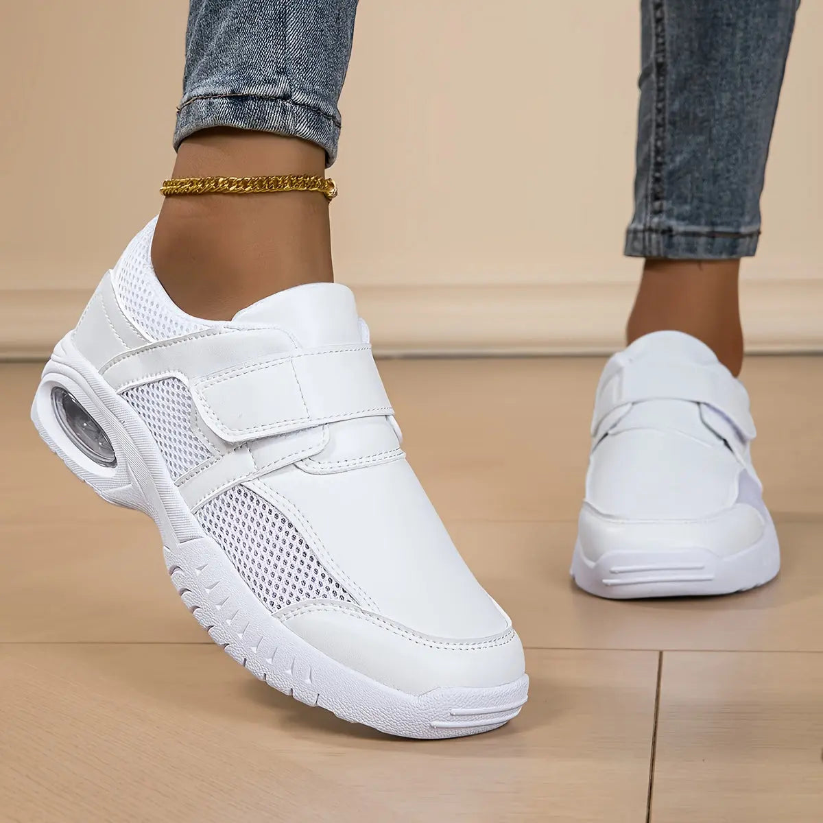 Laura | Ortopædiske Sneakers til Dame med Skridsikker Sål | Bred Pasform for Komfort hele Dagen 2