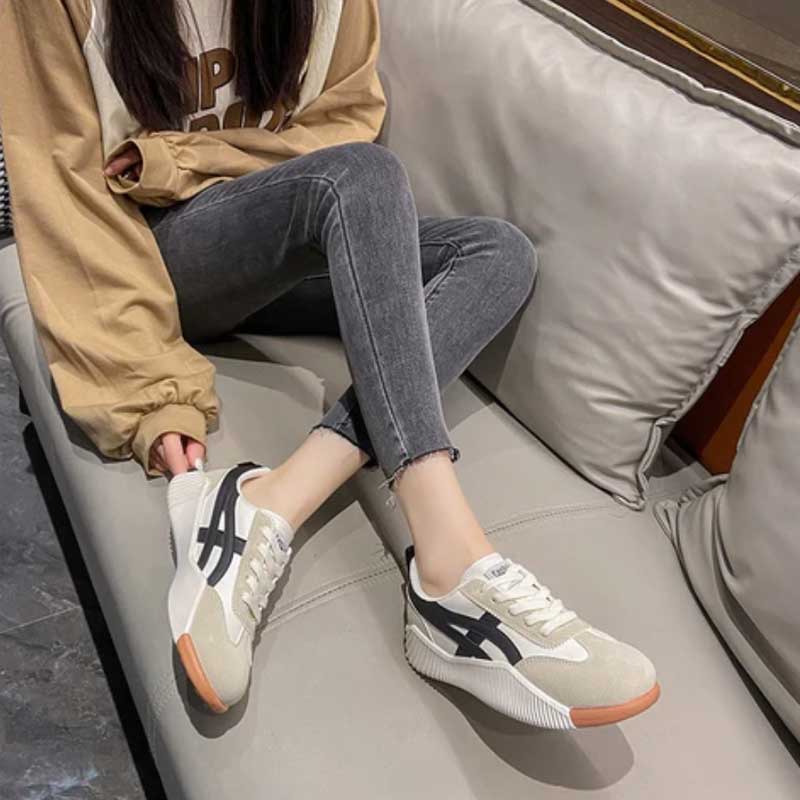 Ergonomiske Dame Sneakers med Buestøtte & Stødabsorberende Sål | Komfortable Sko til Hverdagsbrug 2