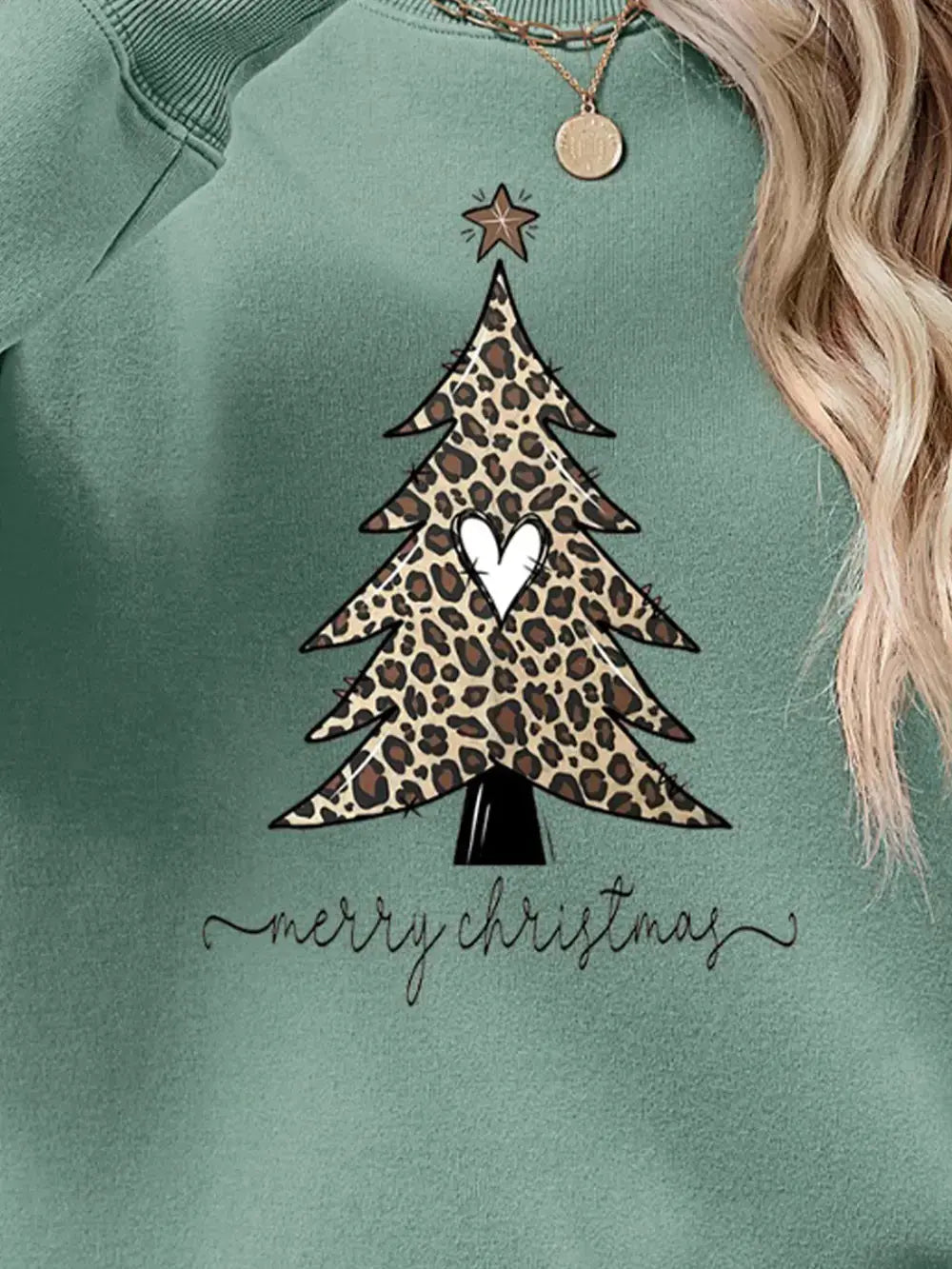 Julesweater til Dame med Juletræ Motiv – Klassisk Pasform og Blød Polyester til Juletiden - 17