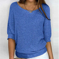 Women's Crew Neck Long Sleeve Top – Everyday Basic, 8 Colours