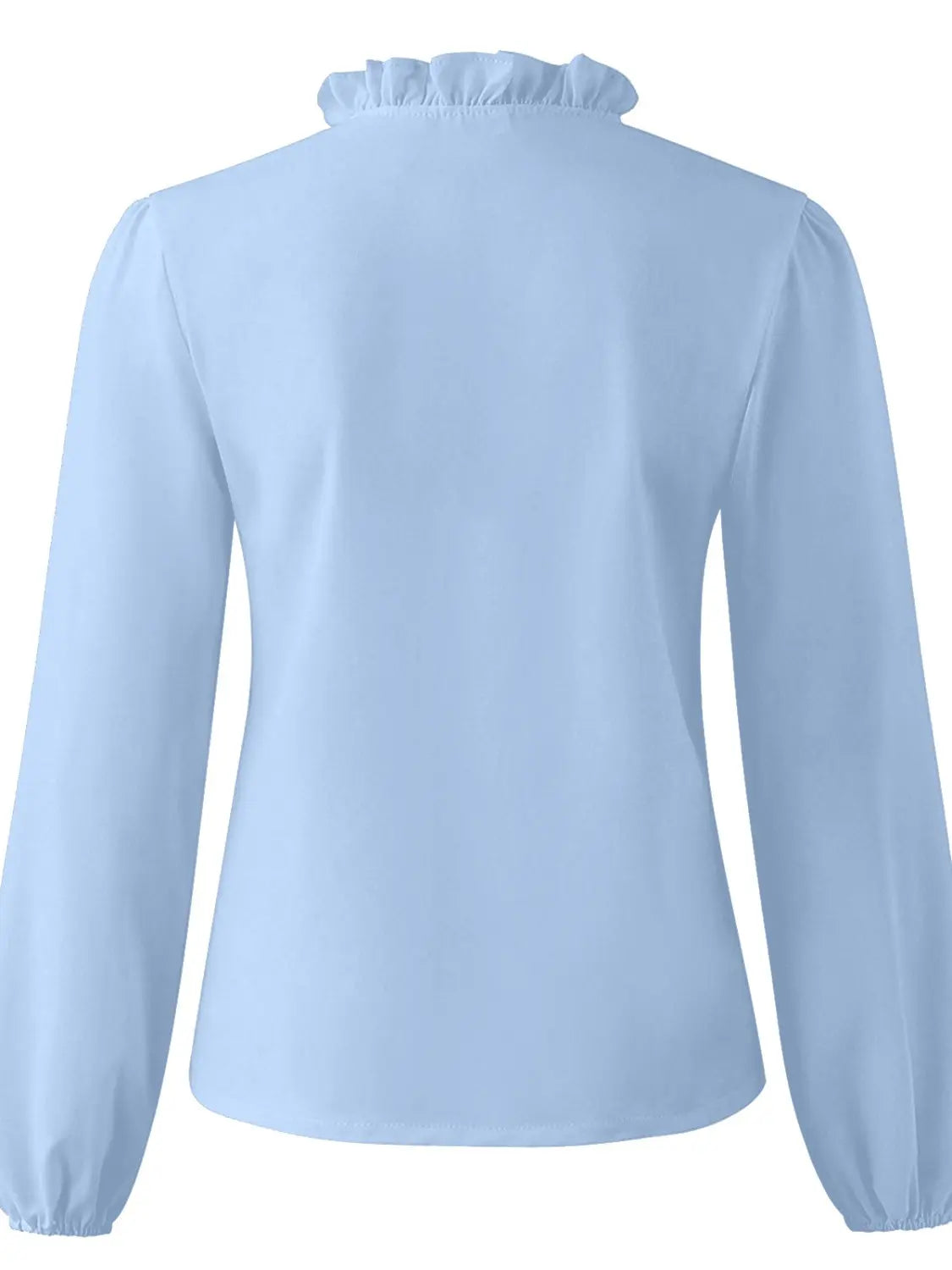 Tove Bluse Dame Flæser V-udskæring – Lange Ærmer 100% Polyester  Panorla
