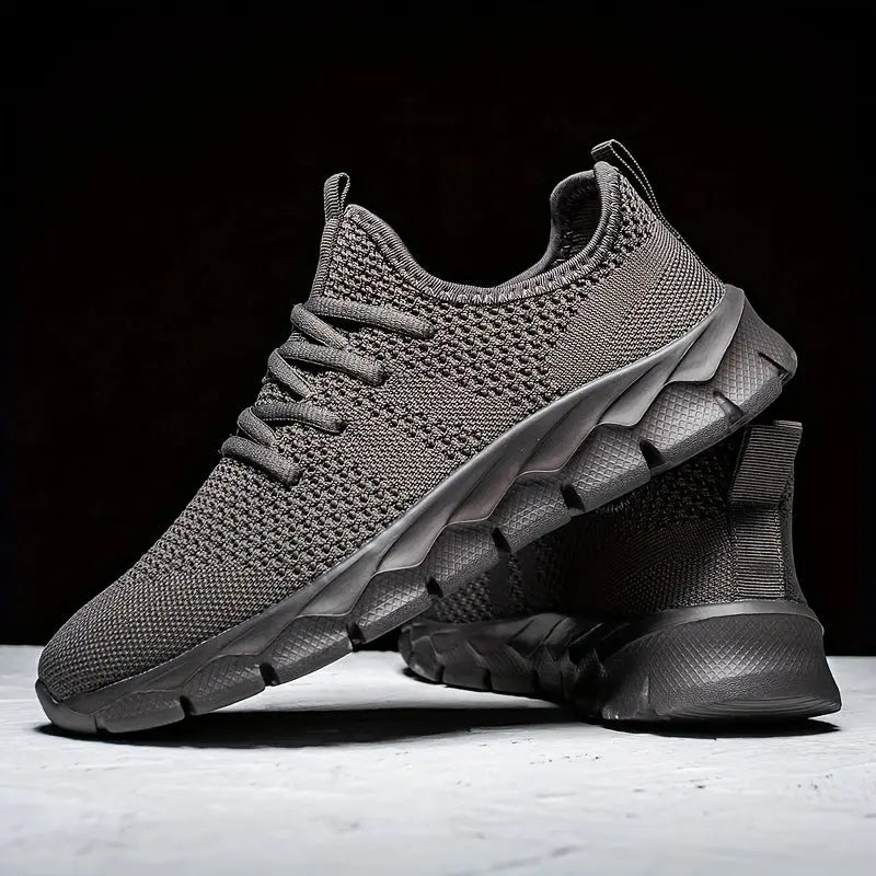 Sneakers til mænd – Mesh Overdel i Letvægtsmodel – Komfort til Aktiv Hverdagsbrug