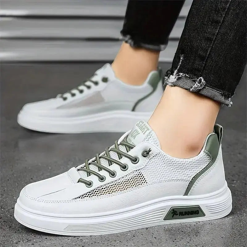 Sneakers til mænd i minimalistisk design til daglig brug - Panorla