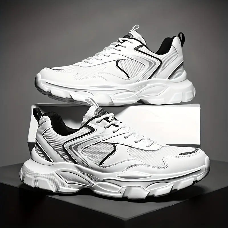 Løbesko til mænd i åndbart mesh til daglig træning