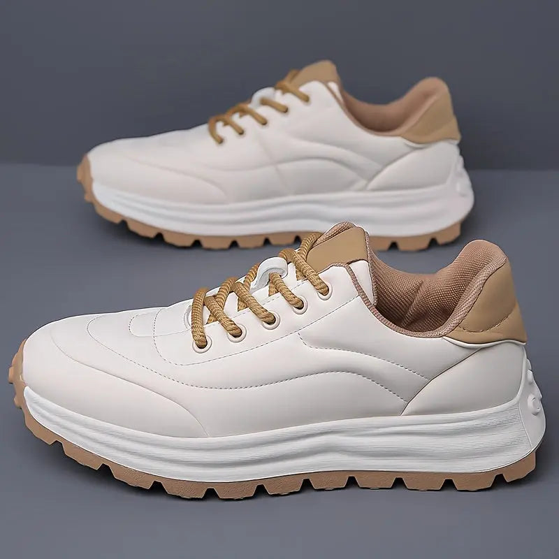 Sneakers til mænd i business-casual stil til daglig brug