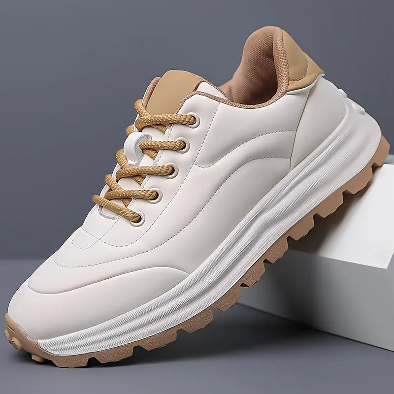 Sneakers til mænd i business-casual stil til daglig brug