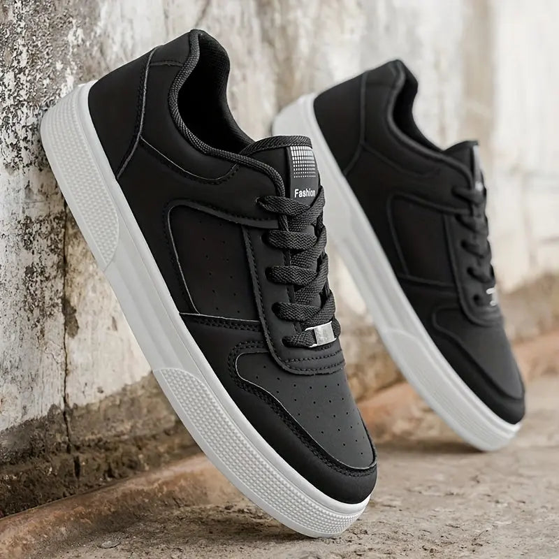 Stilfulde Sneakers til mænd – Åndbare og Holdbare i Sort