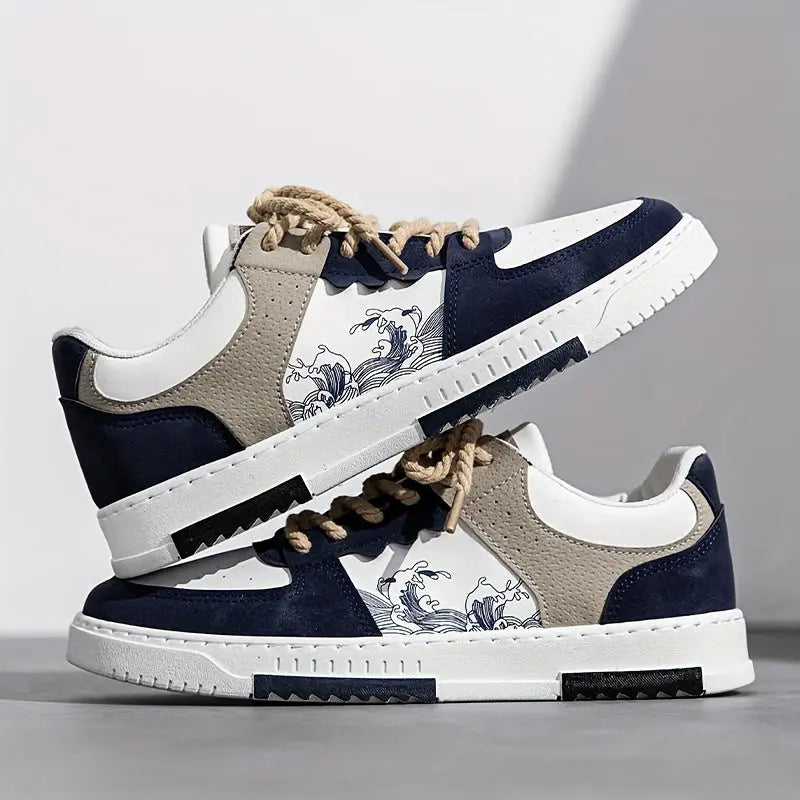 Sneakers til Mænd – Skate-Inspireret Design – Stabil Komfort i Letvægtsmodel