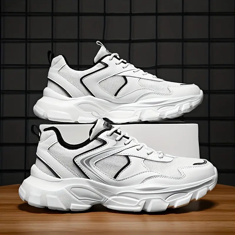 Løbesko til mænd i åndbart mesh til daglig træning