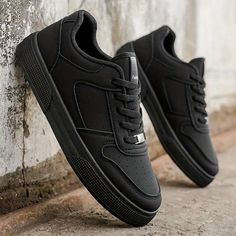 Stilfulde Sneakers til mænd – Åndbare og Holdbare i Sort