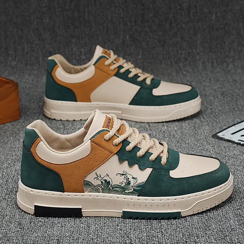 Sneakers til Mænd – Skate-Inspireret Design – Stabil Komfort i Letvægtsmodel