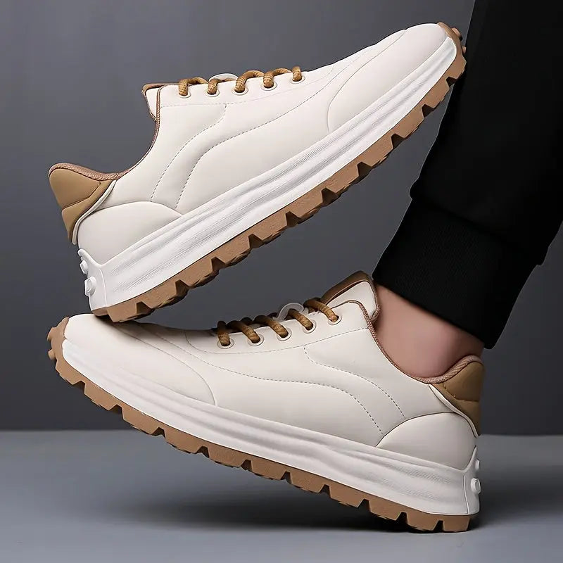 Sneakers til mænd i business-casual stil til daglig brug