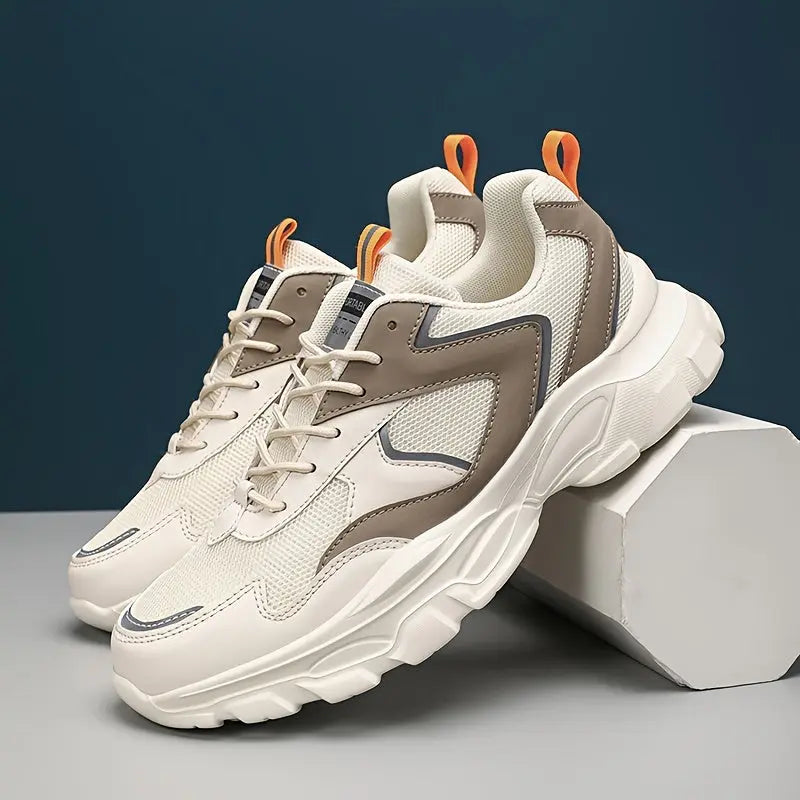 Løbesko til mænd i åndbart mesh til daglig træning