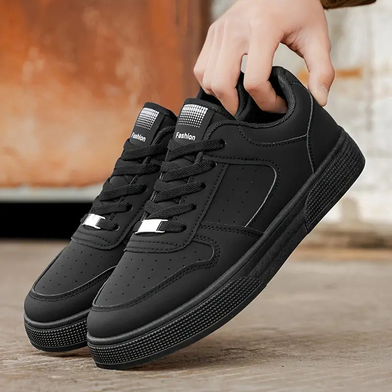 Stilfulde Sneakers til mænd – Åndbare og Holdbare i Sort