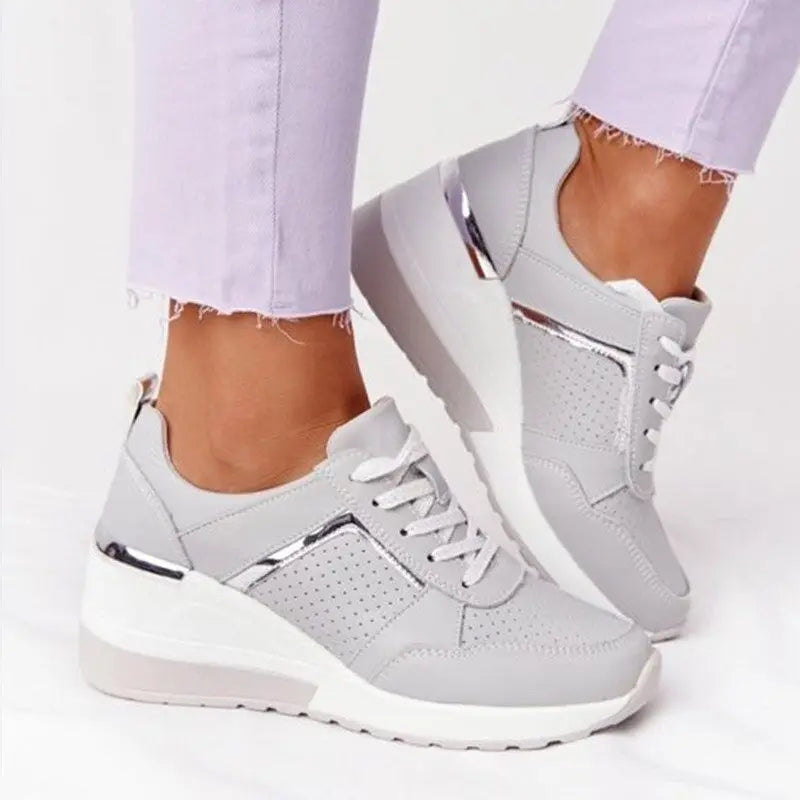 Nora | Sneakers med Ortopædisk Støtte og Naturlig Pasform | Komfortable Veganske Sko til Hverdagsbrug 4