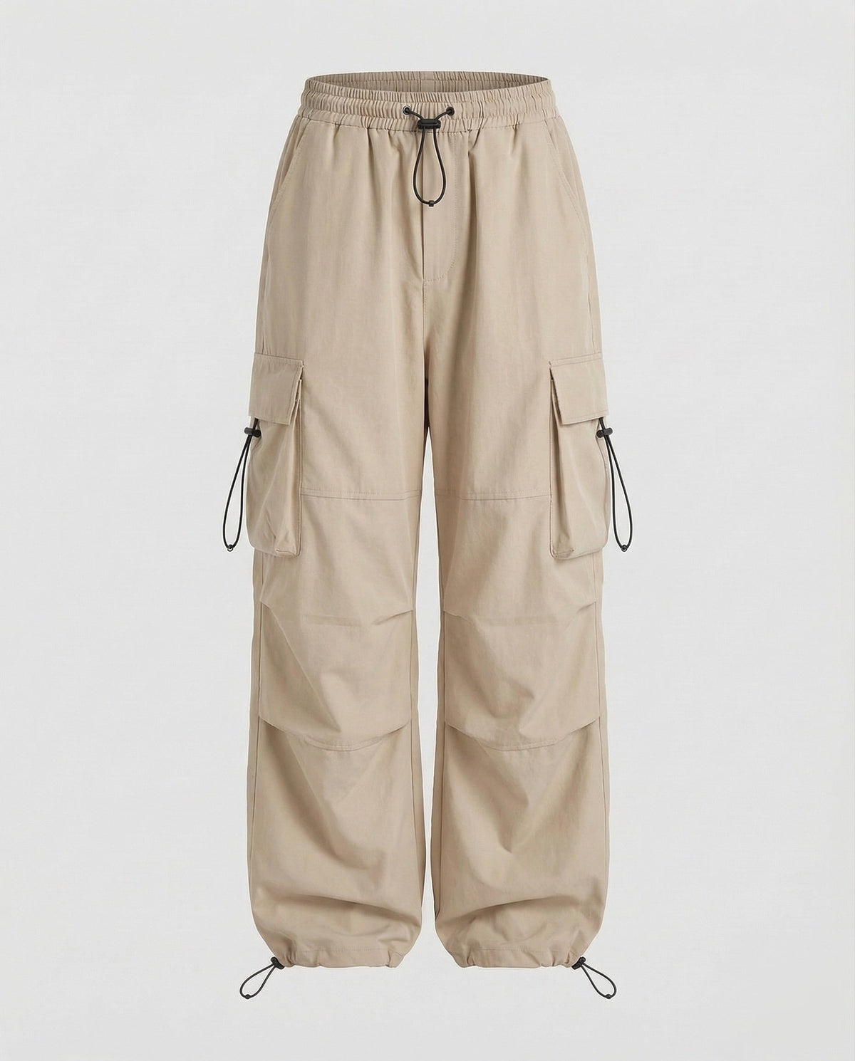 Parachute Cargo Pants Women – Loose Trousers with Side Pockets