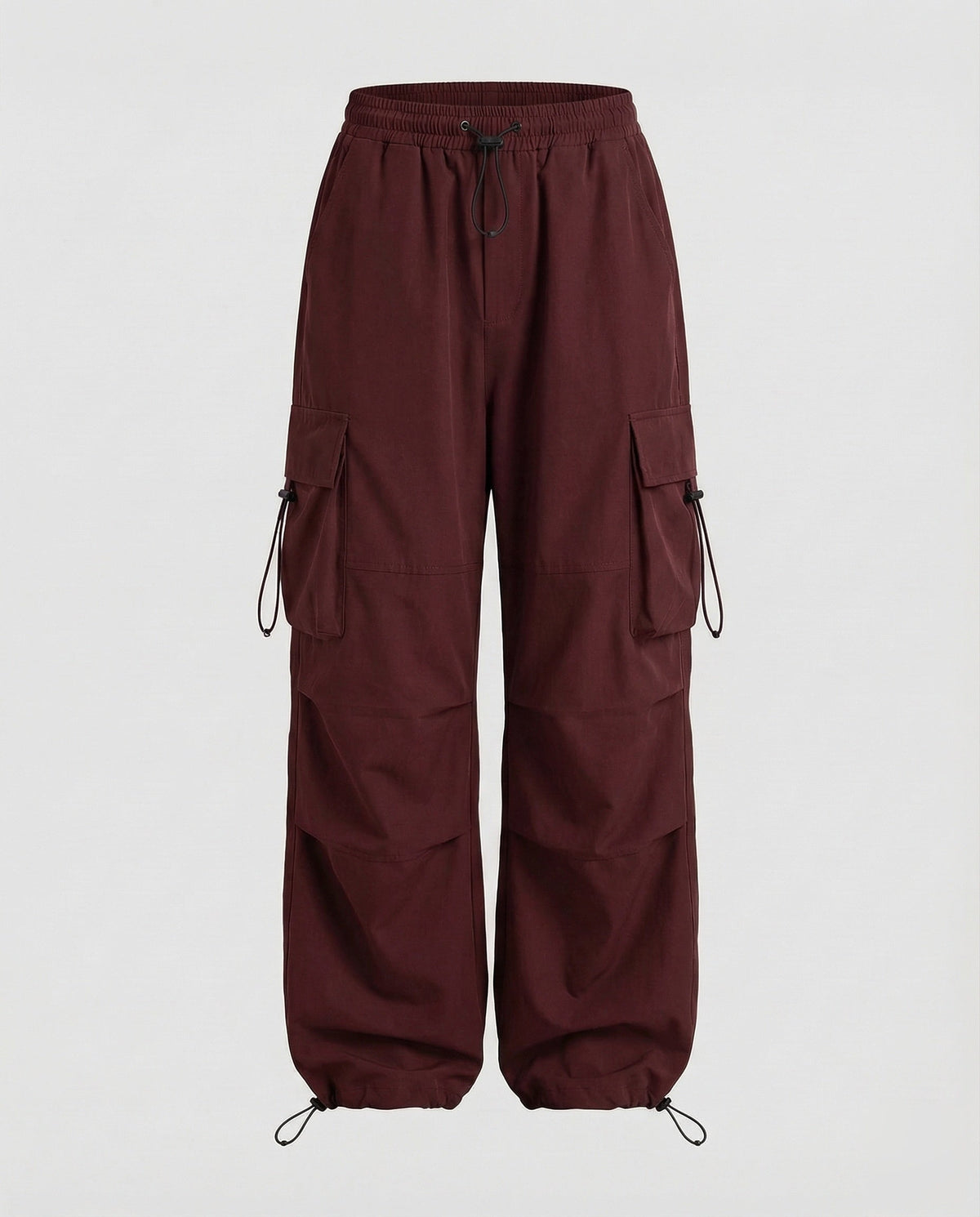 Parachute Cargo Pants Women – Loose Trousers with Side Pockets