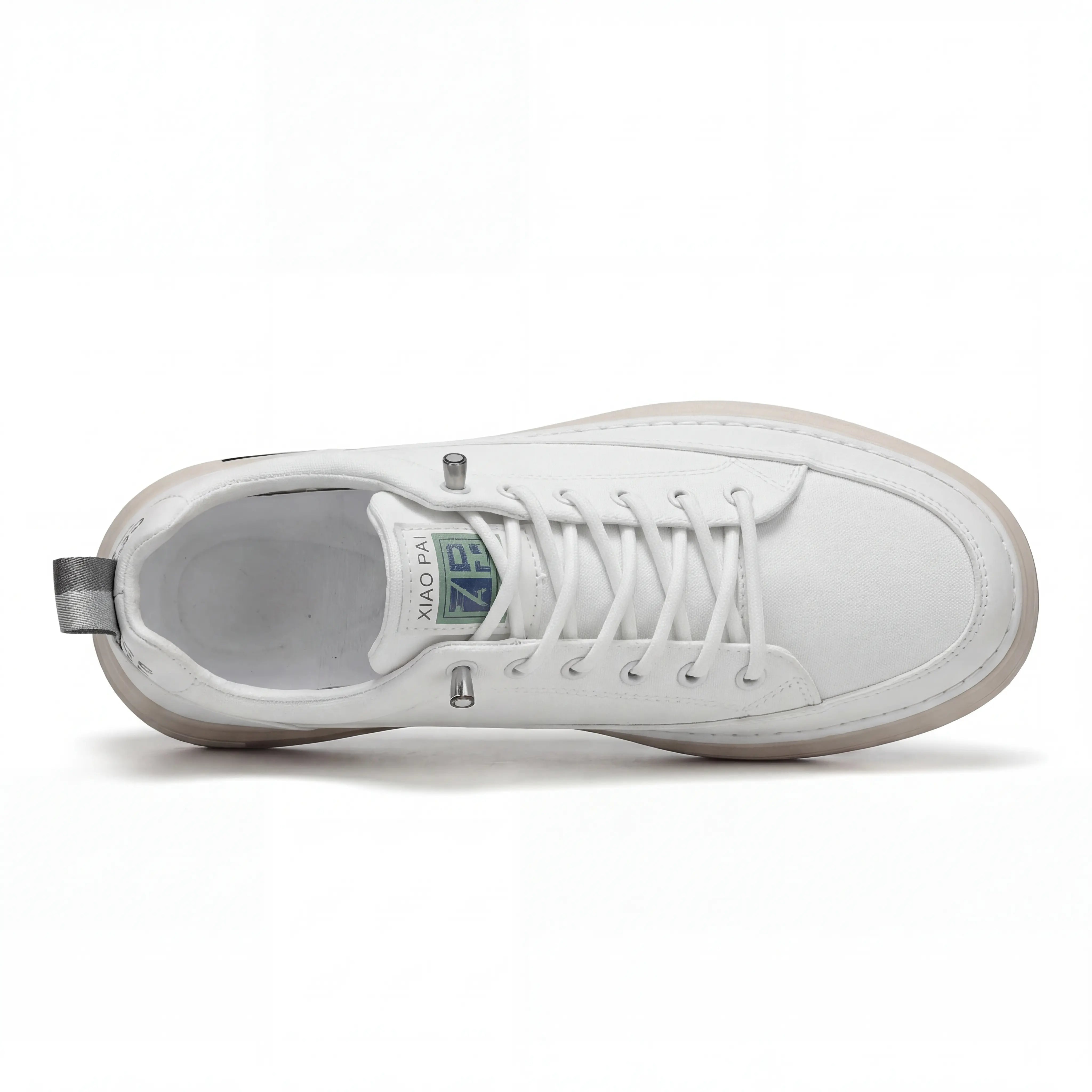 Sneakers mænd hvid platform – Casual sporty design til hverdag