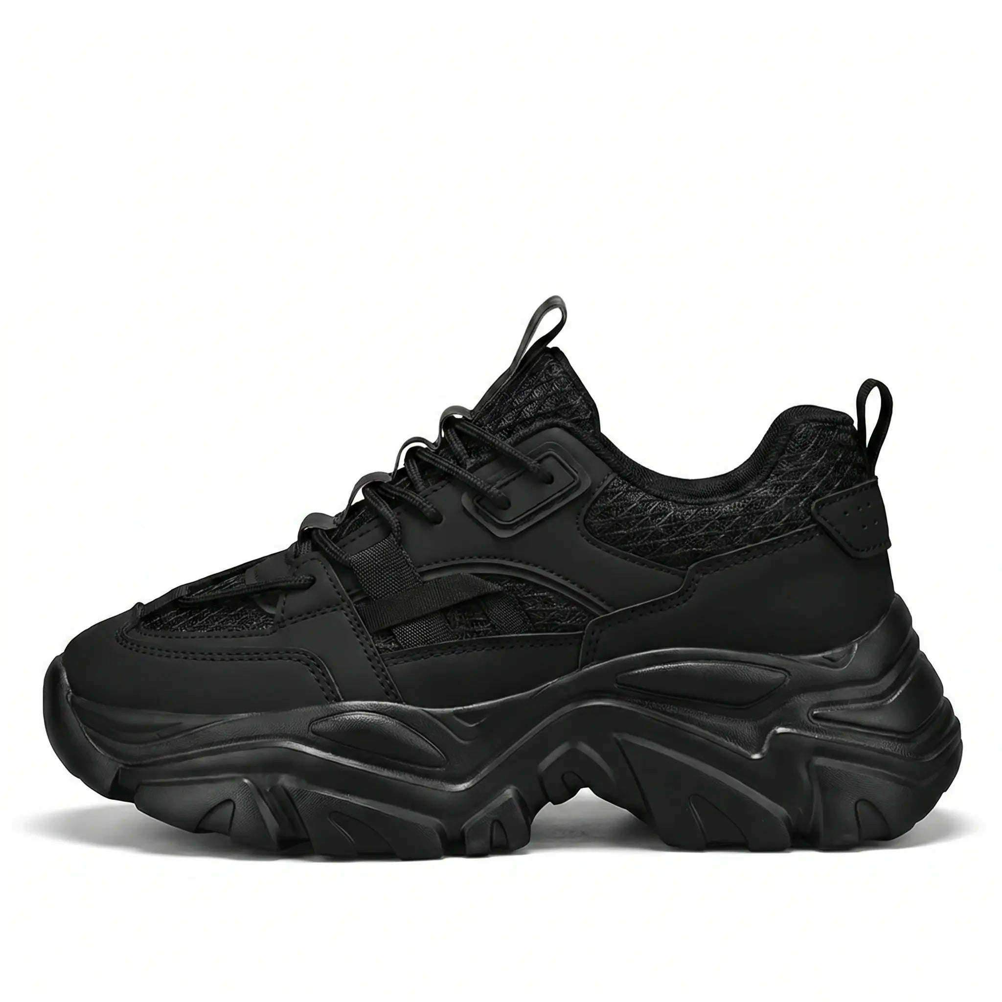Men's Sneakers – Deep Sole in Modern Look – Light Comfort with Breathable Design