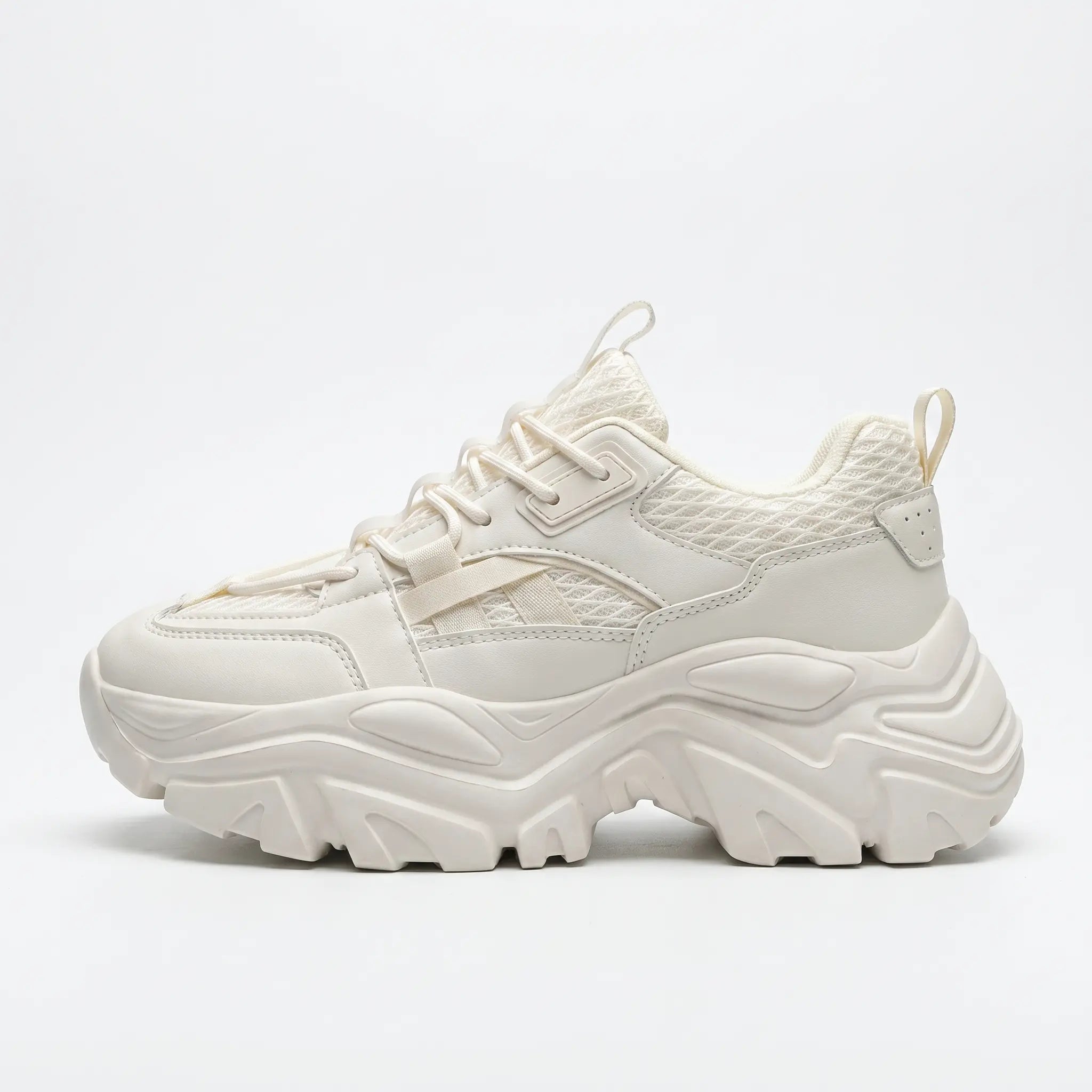 Men's Sneakers – Deep Sole in Modern Look – Light Comfort with Breathable Design