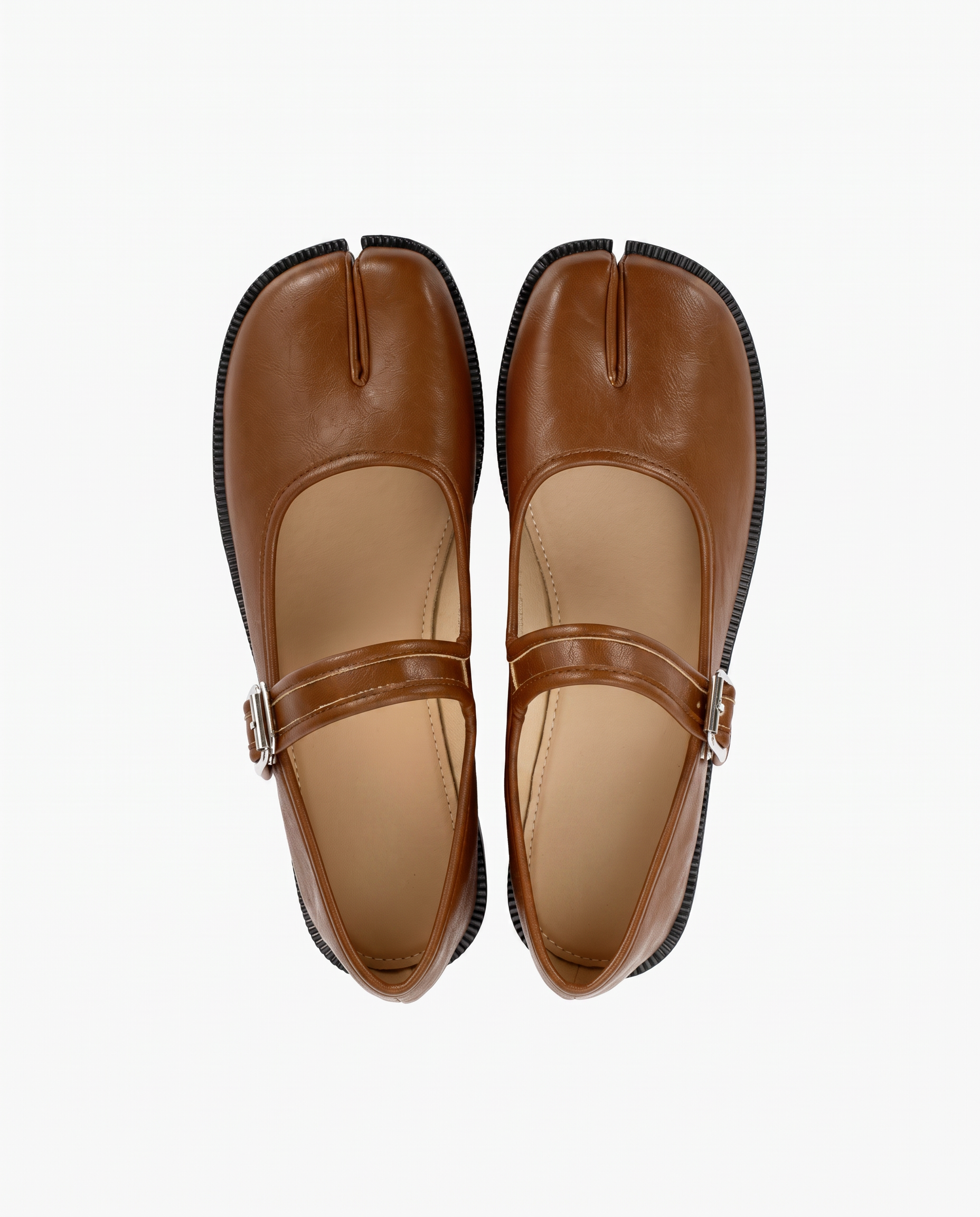 Tabi Mary Jane Flats Women – Adjustable Strap Split Toe