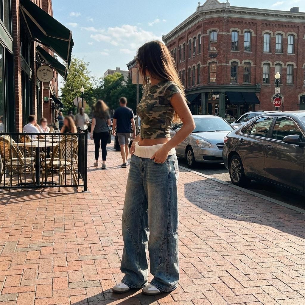 High Waisted Baggy Jeans Women Vintage Wash