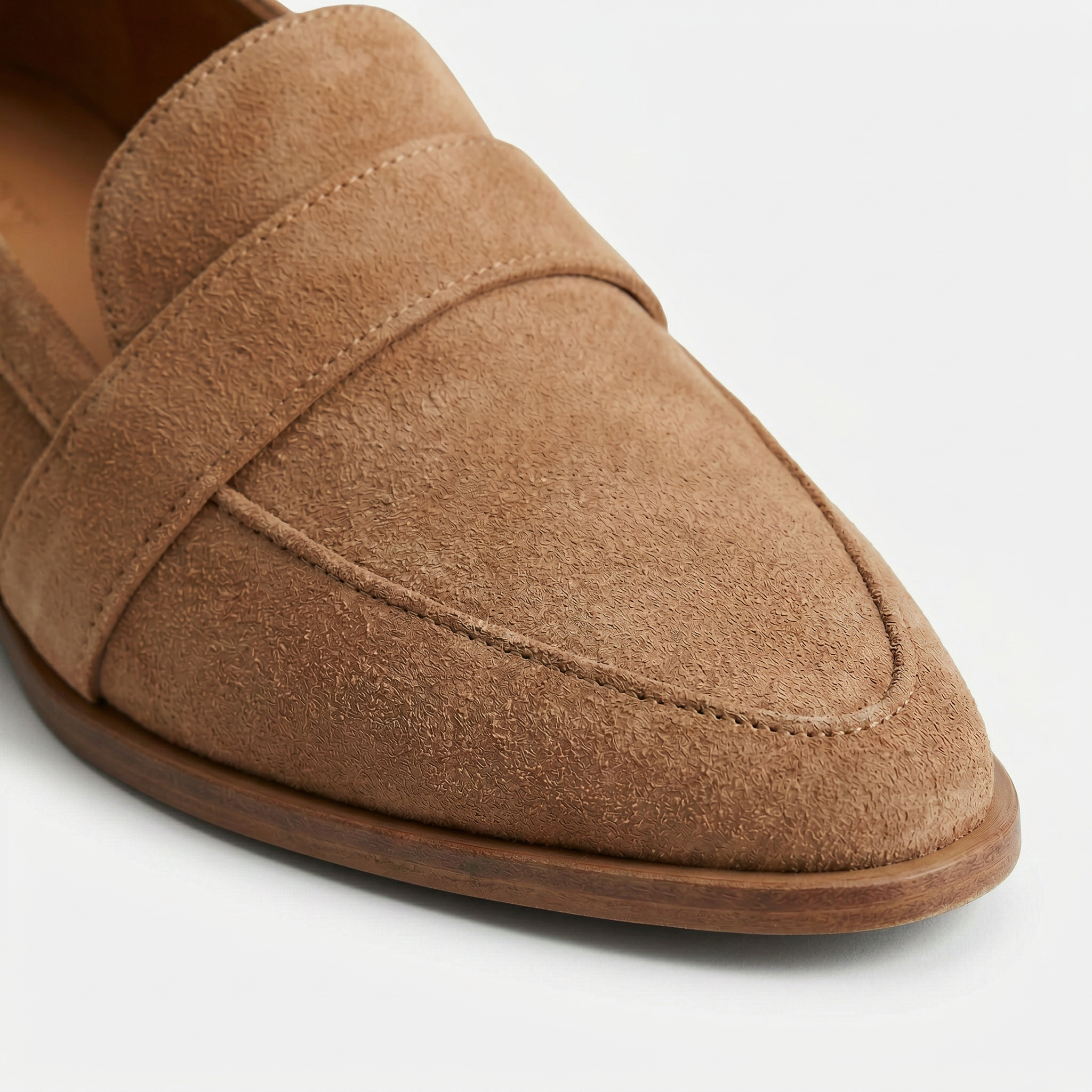 Liva | Loafers Femme en Ruskind avec Tige Basse et Confort Optimal | Idéal pour le Printemps et l'Été 3