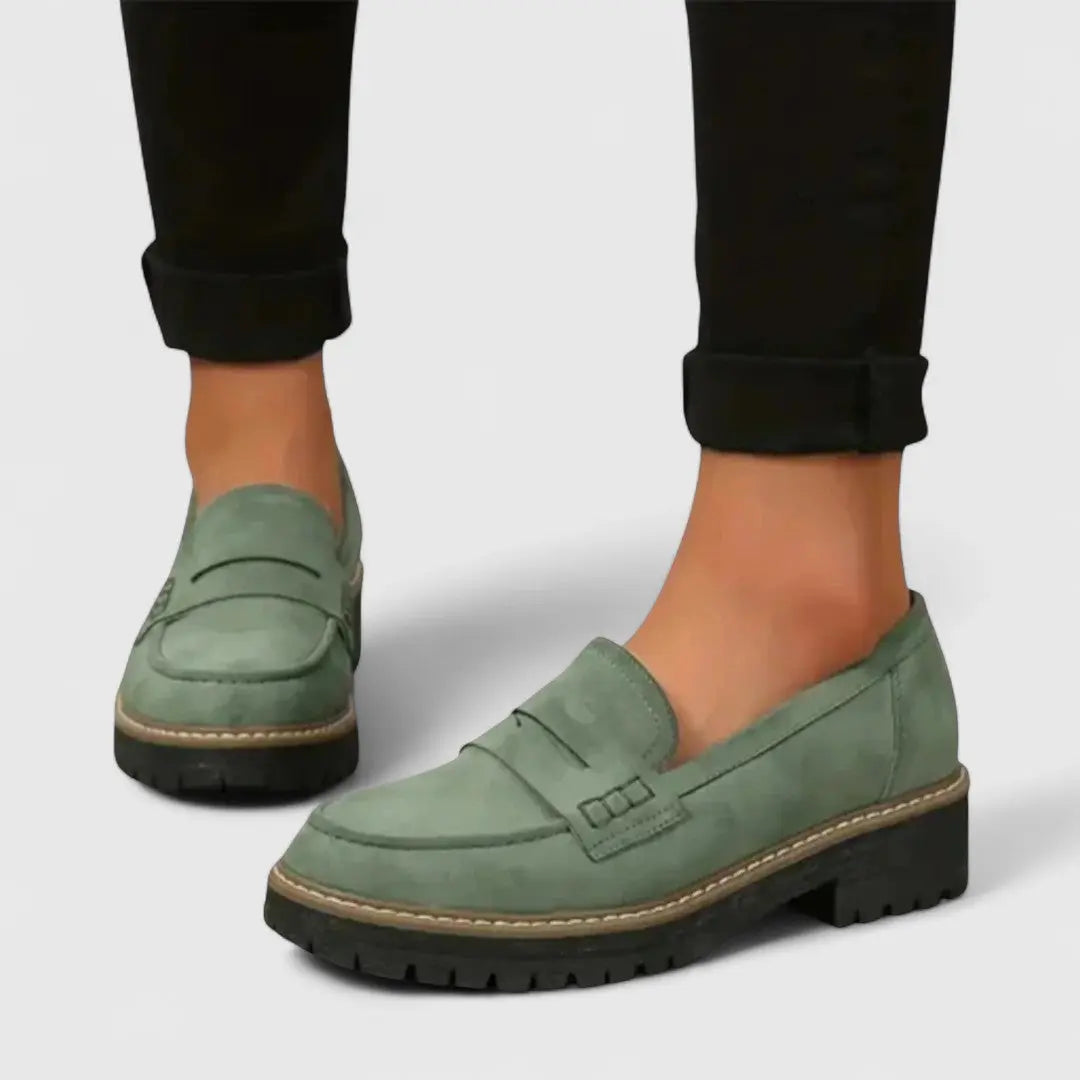 Helena | Dame Loafers med Ergonomisk Buestøtte og Stødabsorberende Sål | Komfortable Hverdagsko 5