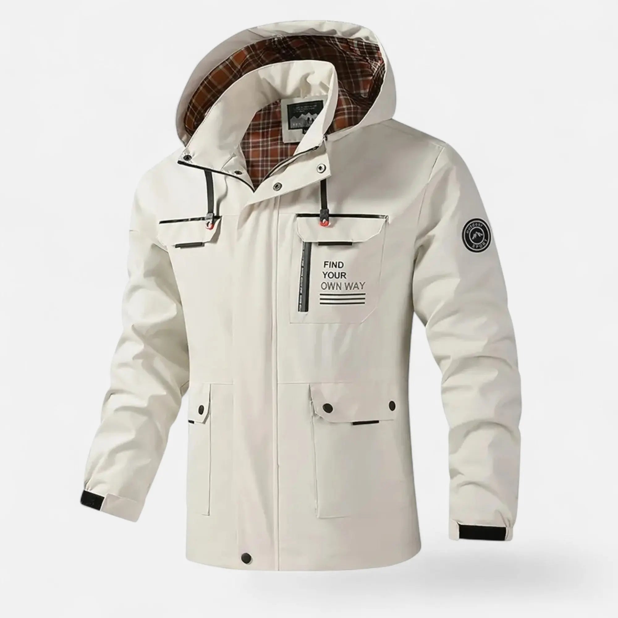 Rasmus | Let Softshell Jakke til Mænd med Vindbeskyttelse