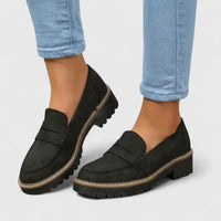 Helena Loafers Dame – Ortopædiske Loafers med Ergonomisk Buestøtte & Stødabsorberende Sål
